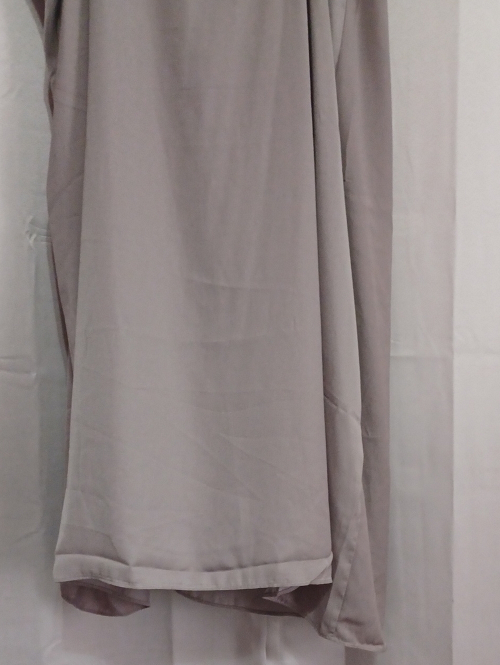 Refinity Taupe Slip Midi Dress Twist Front Detail Boho Chic NWT Plus Size 18 - Picture 12 of 14